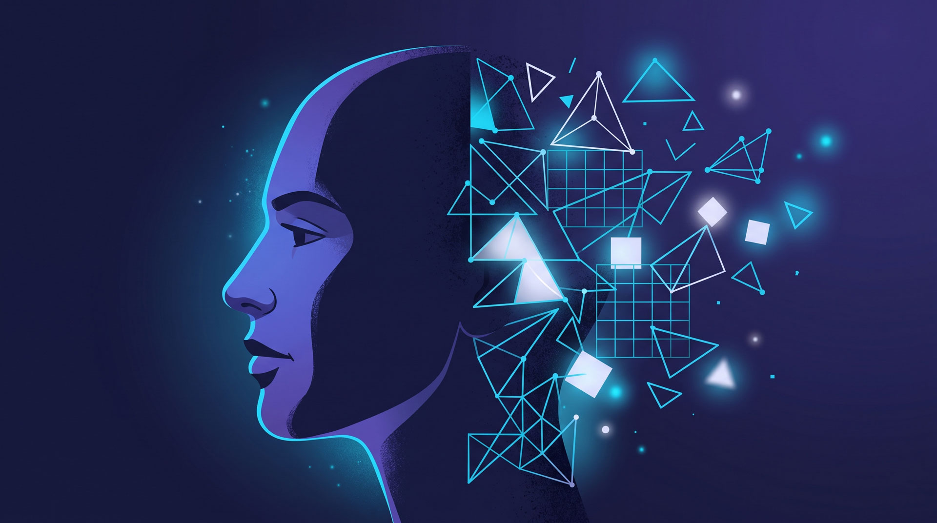 Fluid intelligence concept illustration
